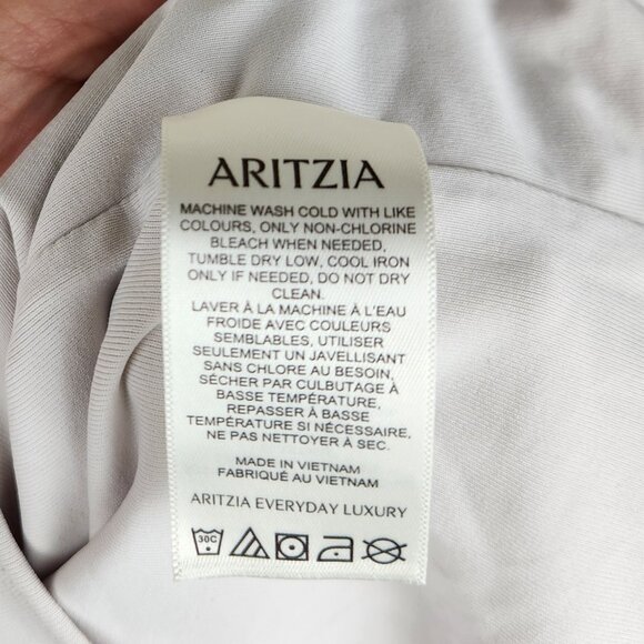 Aritzia Contour Deco Off-Shoulder Long Sleeve Bodysuit sz S - Picture 11 of 12